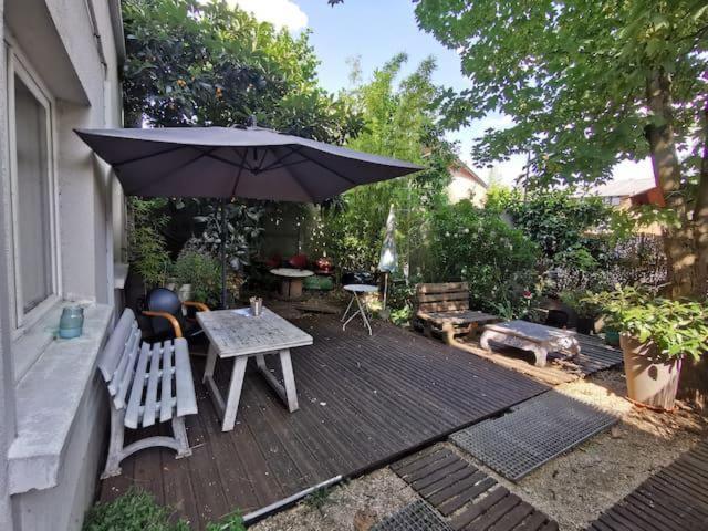 Appartement Avec Jardin Au Calme Μοντρέιγ Εξωτερικό φωτογραφία
